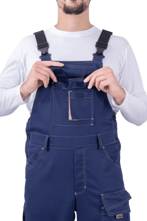 Полукомбинезон ДИДЖИТАЛ НЬЮ летний, т/синий-бежевый Ком 665