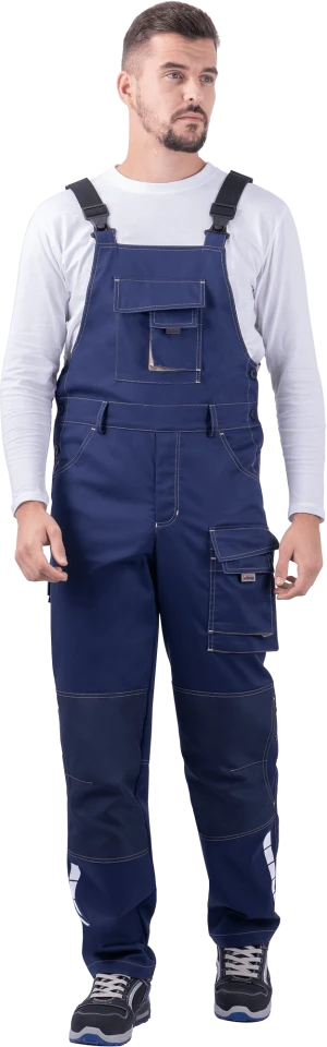 Полукомбинезон ДИДЖИТАЛ НЬЮ летний, т/синий-бежевый Ком 665