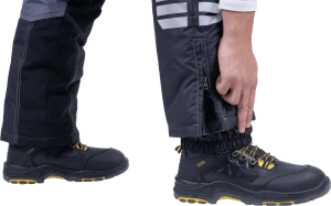 Брюки мужские ЭДВАНС от пониженных температур воздуха и ветра, механических воздействий и ОПЗ, серый-т.серый-черный Брю 212