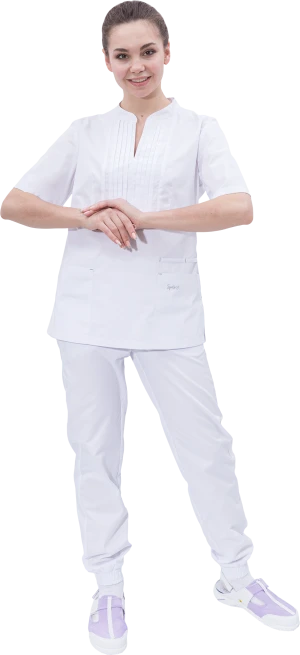 Блуза ВЕНЕТО, белая Блу 008