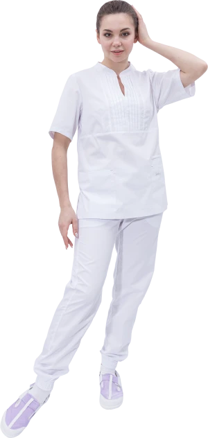 Блуза ВЕНЕТО, белая Блу 008