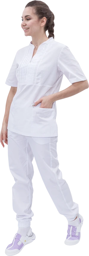 Блуза ВЕНЕТО, белая Блу 008