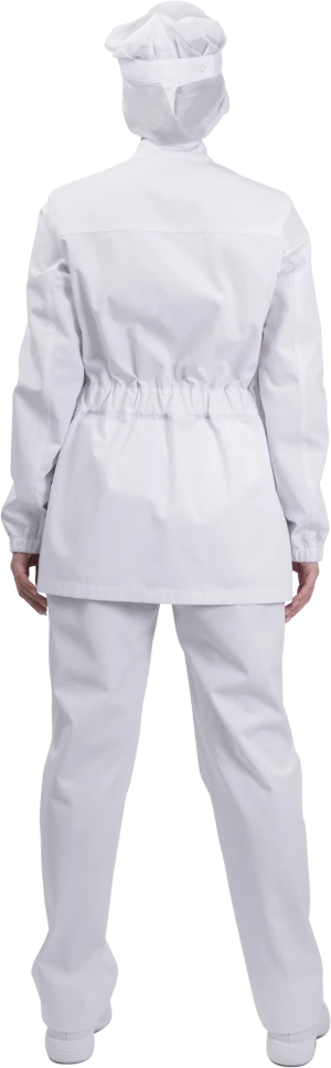 Куртка женская АПРЕЛИЯ ХАССП от механических воздействий и ОПЗ, белый Кур 693