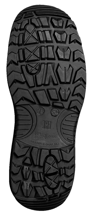 Ботинки СВАРЩИК с МП шерст. мех (69B МПШ), юфтевые ПУ/нитрил