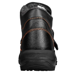 Ботинки СВАРЩИК с МП шерст. мех (69B МПШ), юфтевые ПУ/нитрил