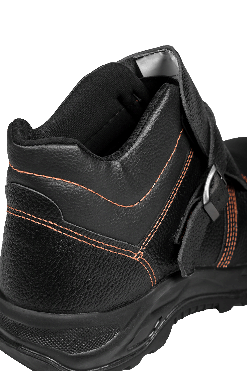 Ботинки СВАРЩИК с МП (69B МП), юфтевые ПУ/нитрил