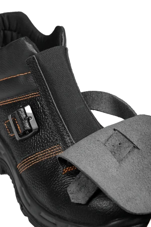 Ботинки СВАРЩИК с МП (69B МП), юфтевые ПУ/нитрил