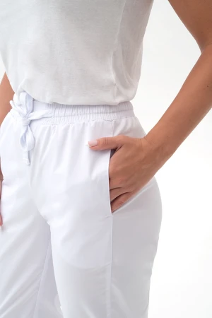 Брюки ДЖУЛИЯ, белые Брю 709