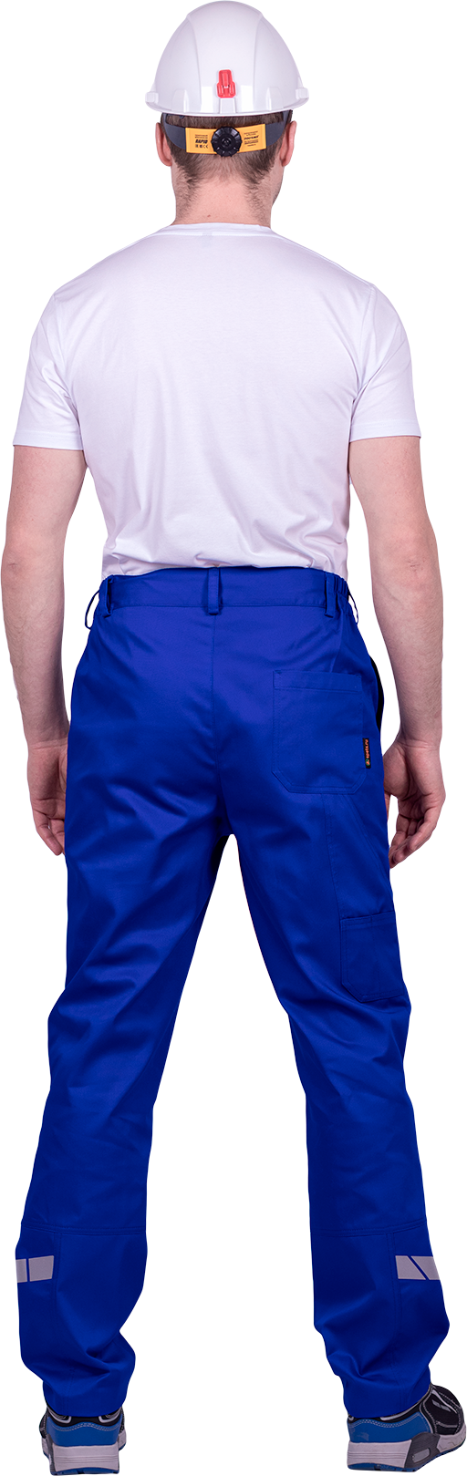 Брюки мужские СТРОНГ от механических воздействий и ОПЗ, цв.василек Брю 1606.1