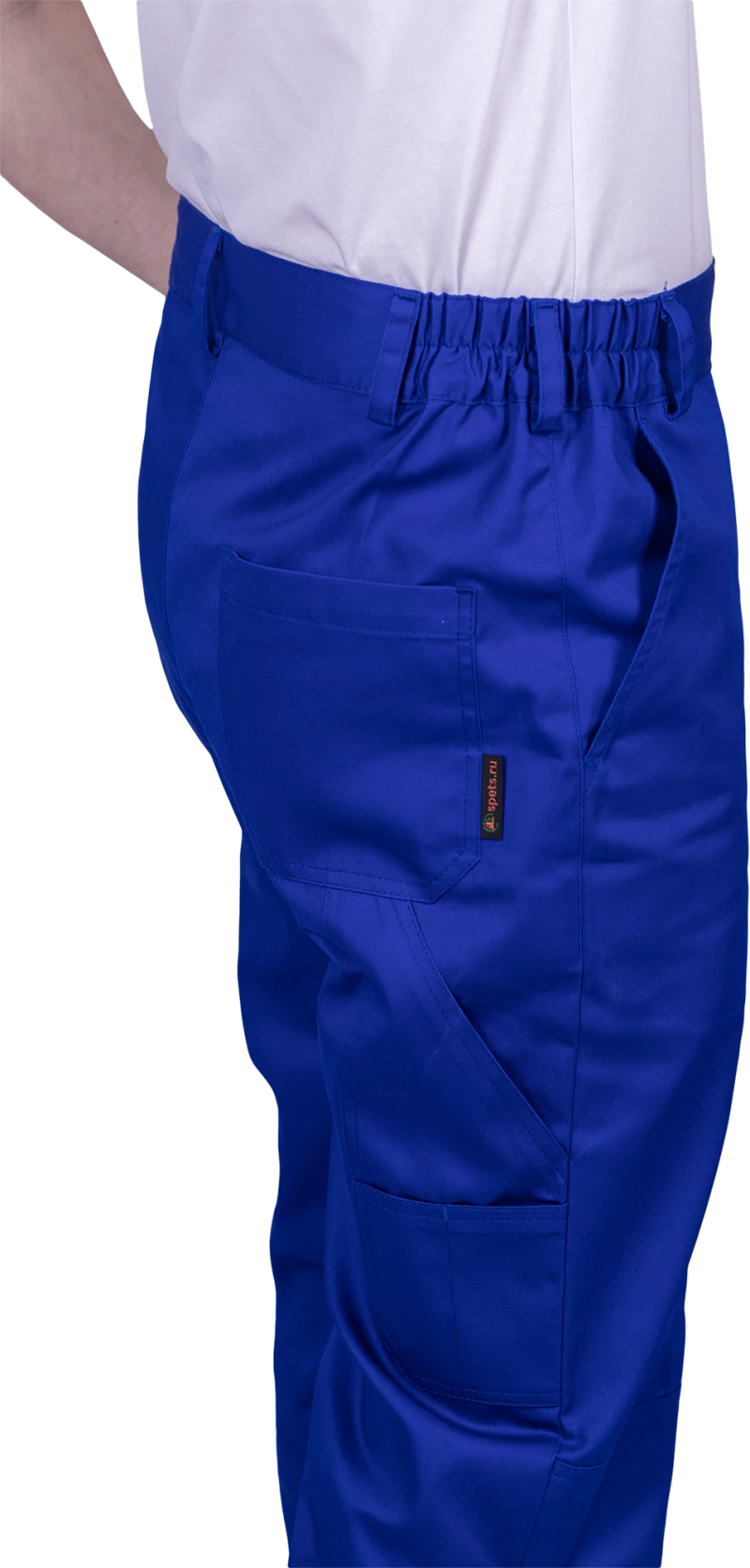 Брюки мужские СТРОНГ от механических воздействий и ОПЗ, цв.василек Брю 1606.1