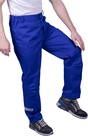 Брюки мужские СТРОНГ от механических воздействий и ОПЗ, цв.василек Брю 1606.1