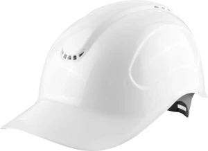 Каскетка РОСОМЗ™ АБСОЛЮТ (98117) белая, ремень с креплением в 2-х точках