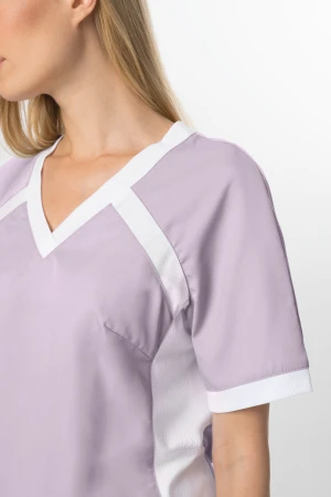 Блуза БЕРТИ, лавандово-розовая Блу 011