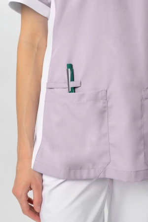 Блуза БЕРТИ, лавандово-розовая Блу 011