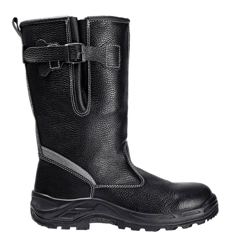 Сапоги TURBO с КП нат. мех, хромовые ПУ/нитрил (А-088 / Сап 088 / А - 111 КП )