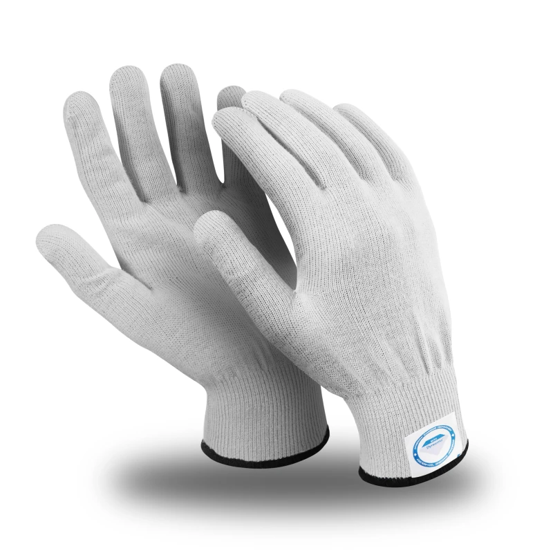 Перчатки ДАЙМОНД (MG-403), Dyneema® Diamond/нейлон, без покрытия, оверлок, цвет белый Пер 745