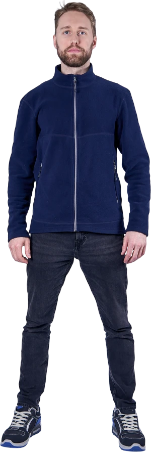 Куртка флисовая ФЬЮЖЕН, синяя Кур 1020