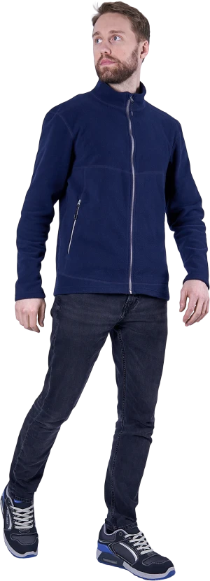 Куртка флисовая ФЬЮЖЕН, синяя Кур 1020