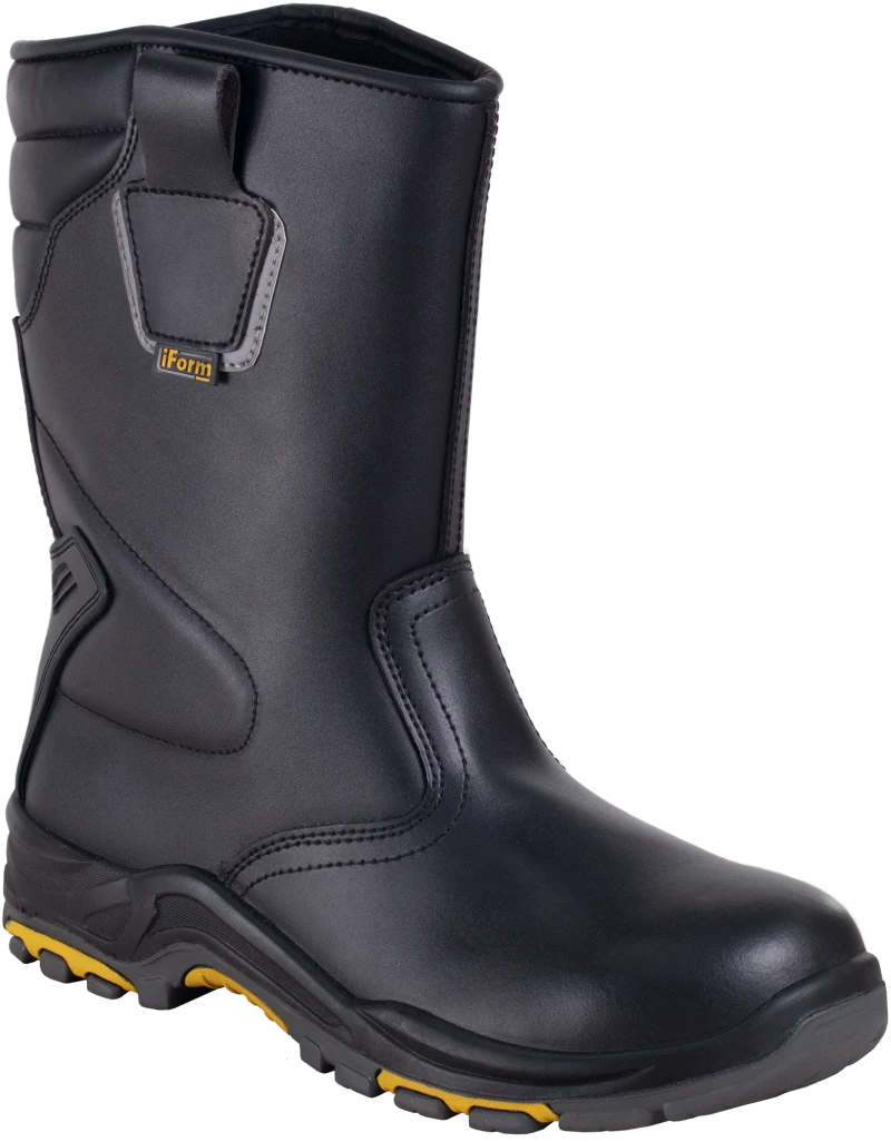 Сапоги iForm® ORIGINAL (ОРИДЖИНАЛ) с КП нат. мех, кожаные ПУ/нитрил Сап 099