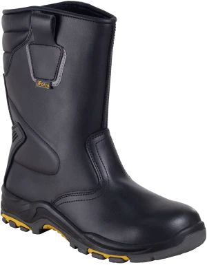 Сапоги iForm® ORIGINAL (ОРИДЖИНАЛ) с КП нат. мех, кожаные ПУ/нитрил