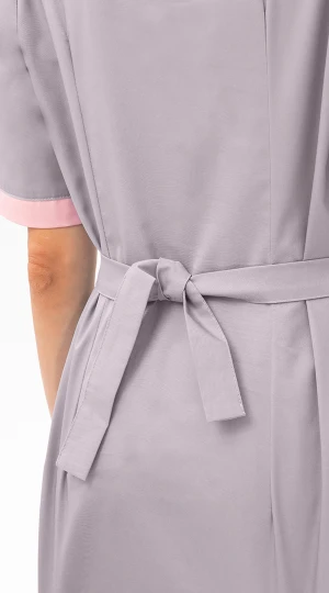 Костюм САНДРА, серый-св.розовый Кос 702