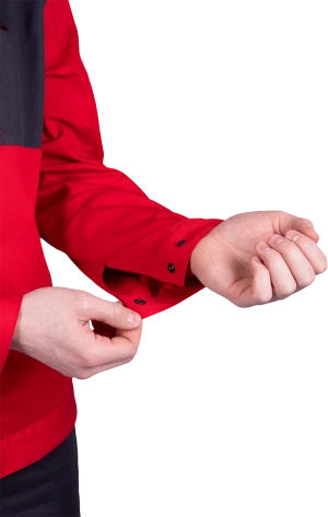 Куртка мужская СТРОНГ от механических воздействий и ОПЗ, цвет красный/серый Кур 1608