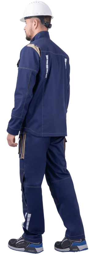 Куртка ДИДЖИТАЛ НЬЮ летняя, т/синий-бежевый Кур 420