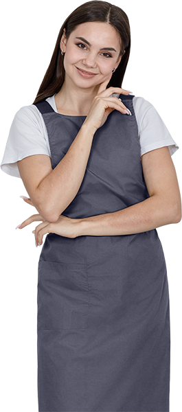 Фартук ЕВРО, серый Фар 880