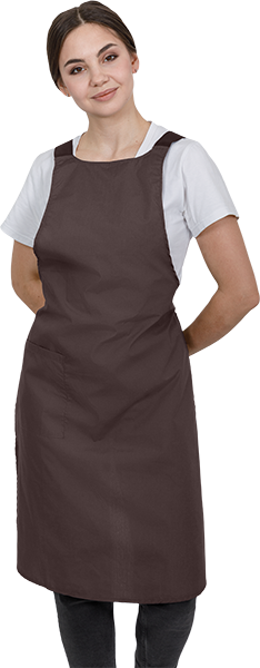 Фартук ЕВРО, коричневый Фар 862