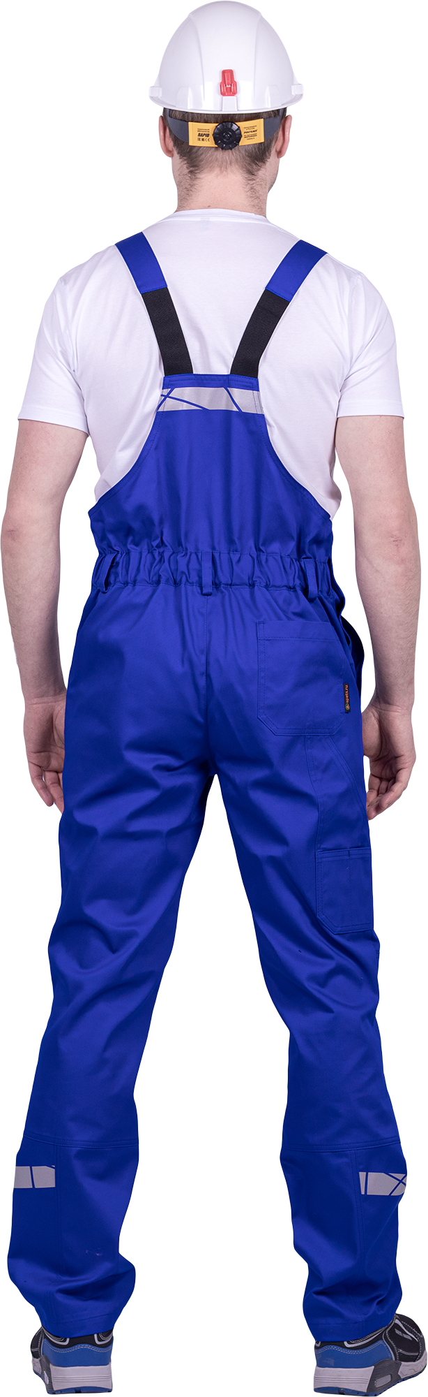 Полукомбинезон мужской СТРОНГ от механических воздействий и ОПЗ, цв. василек Пком 1603
