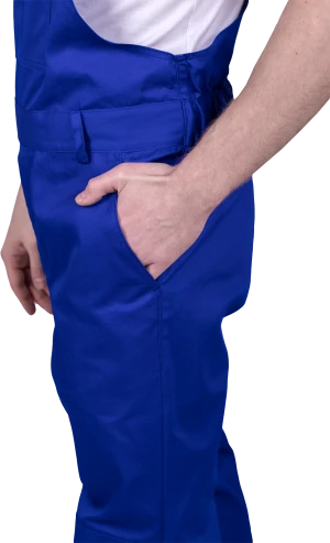 Полукомбинезон мужской СТРОНГ от механических воздействий и ОПЗ, цв. василек Пком 1603