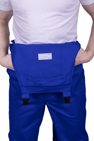 Полукомбинезон мужской СТРОНГ от механических воздействий и ОПЗ, цв. василек Пком 1603