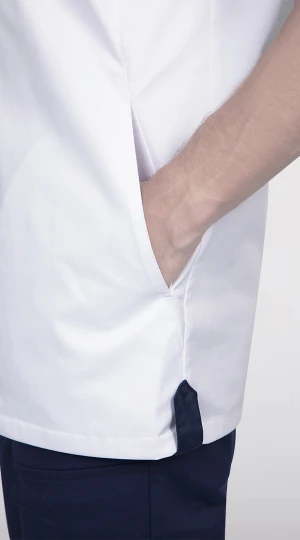 Блуза ЛОРД с коротким рукавом, белая Блу 001