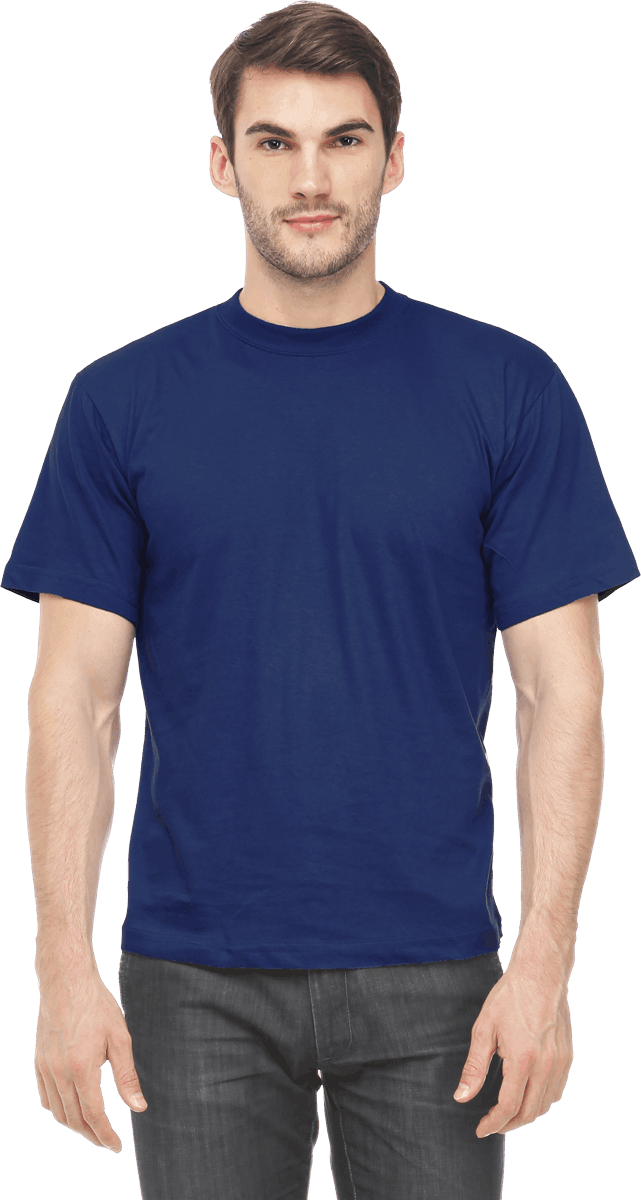 Футболка короткий рукав 160 г/м2, т/синяя Бел 006.10