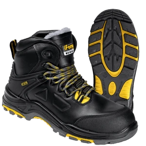 Ботинки iForm® ORIGINAL DIAMOND GRIP (ОРИДЖИНАЛ ДАЙМОНД ГРИП) с КП  и КС нат мех., кожаные ПУ/нитрил