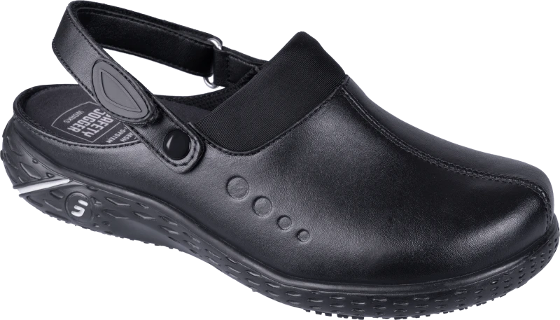 Полуботинки (тип сабо) DANY (ДЕНИ), женские, иск кожа, ЭВА/резина (черный/BLK) КРО 4349