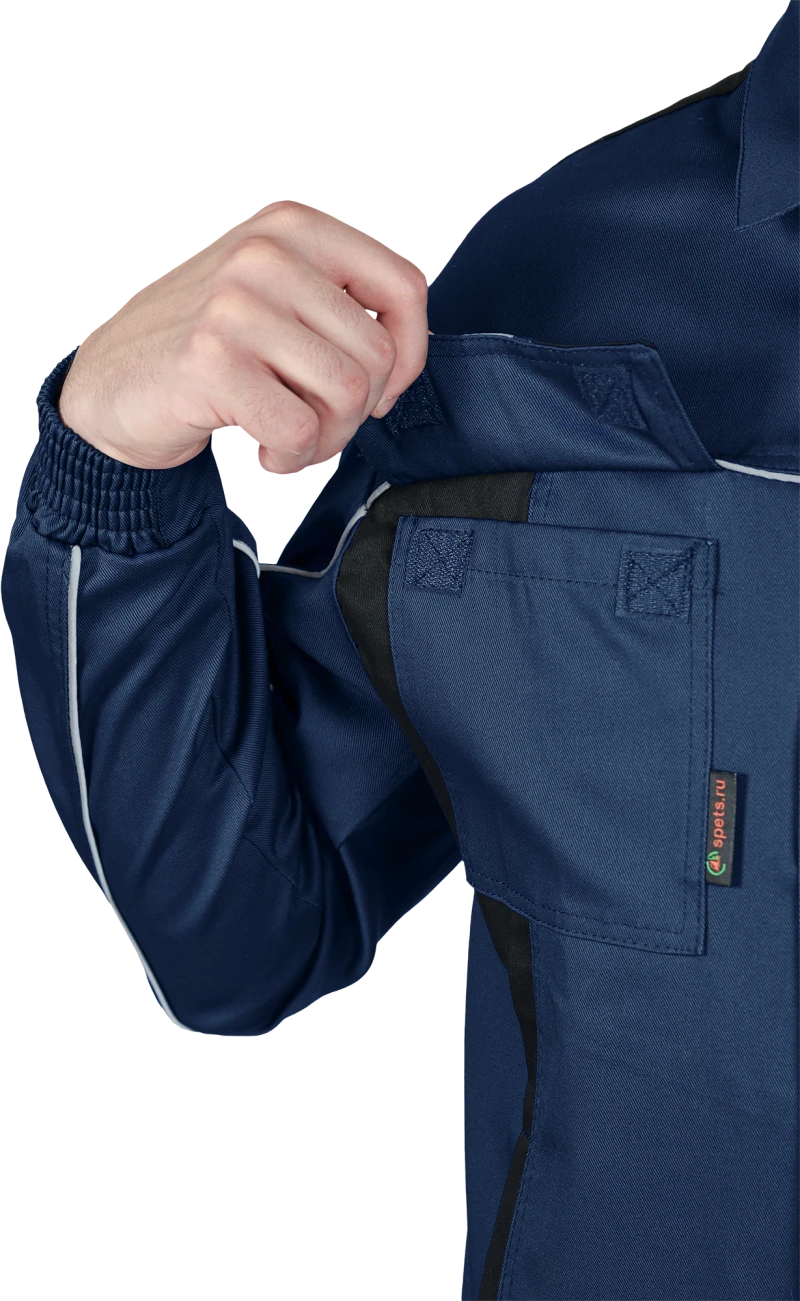 Костюм КОНФОРМ летний, т/синий-серый (Куртка+брюки) Импорт Кос 588.1