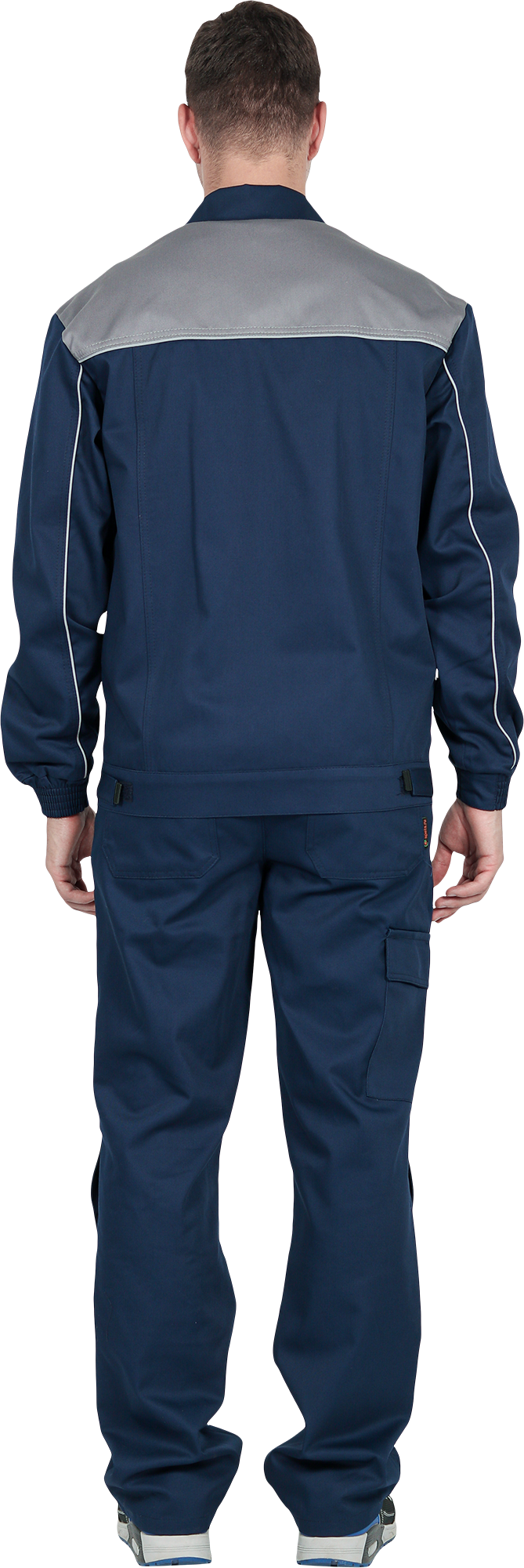 Костюм КОНФОРМ летний, т/синий-серый (Куртка+брюки) Импорт Кос 588.1