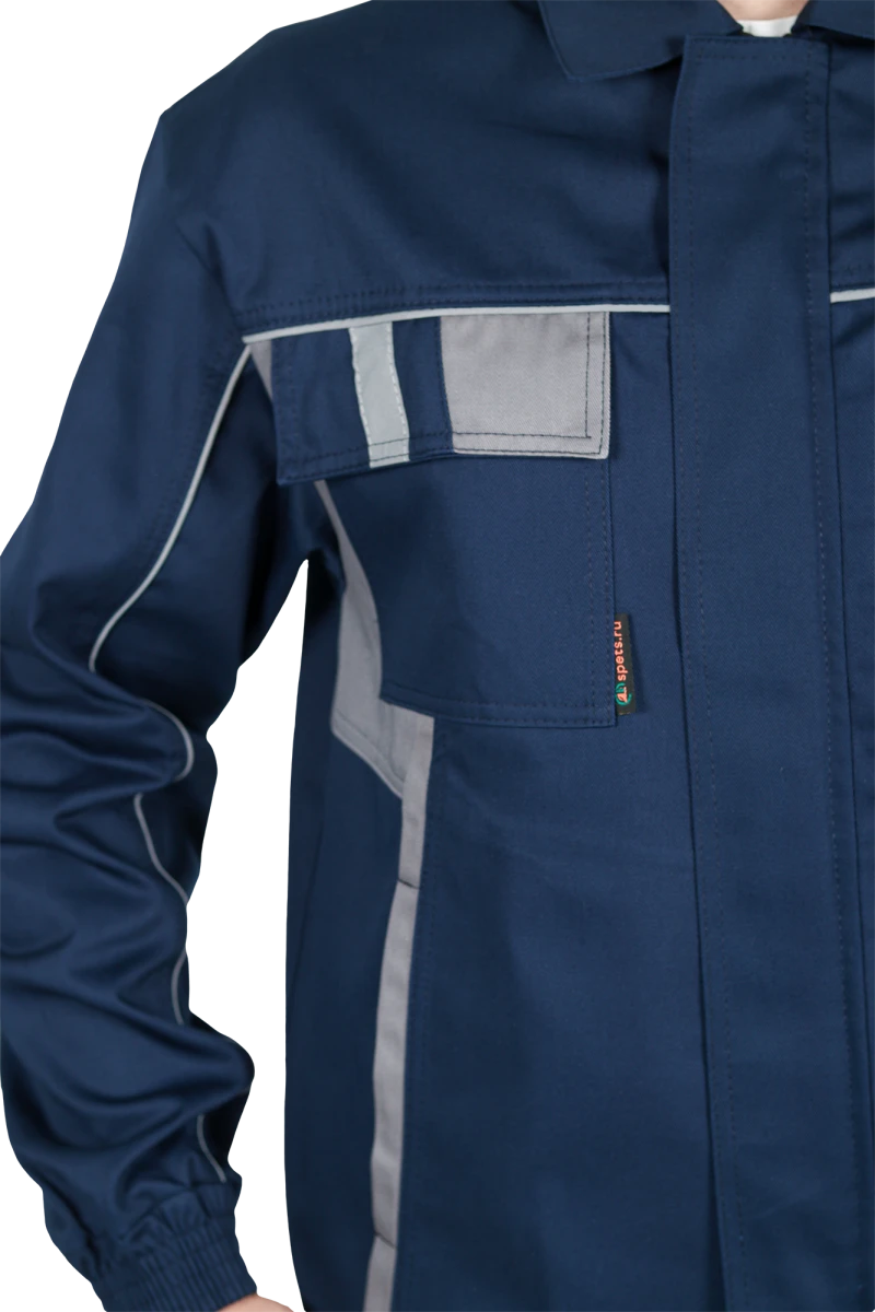 Костюм КОНФОРМ летний, т/синий-серый (Куртка+брюки) Импорт Кос 588.1