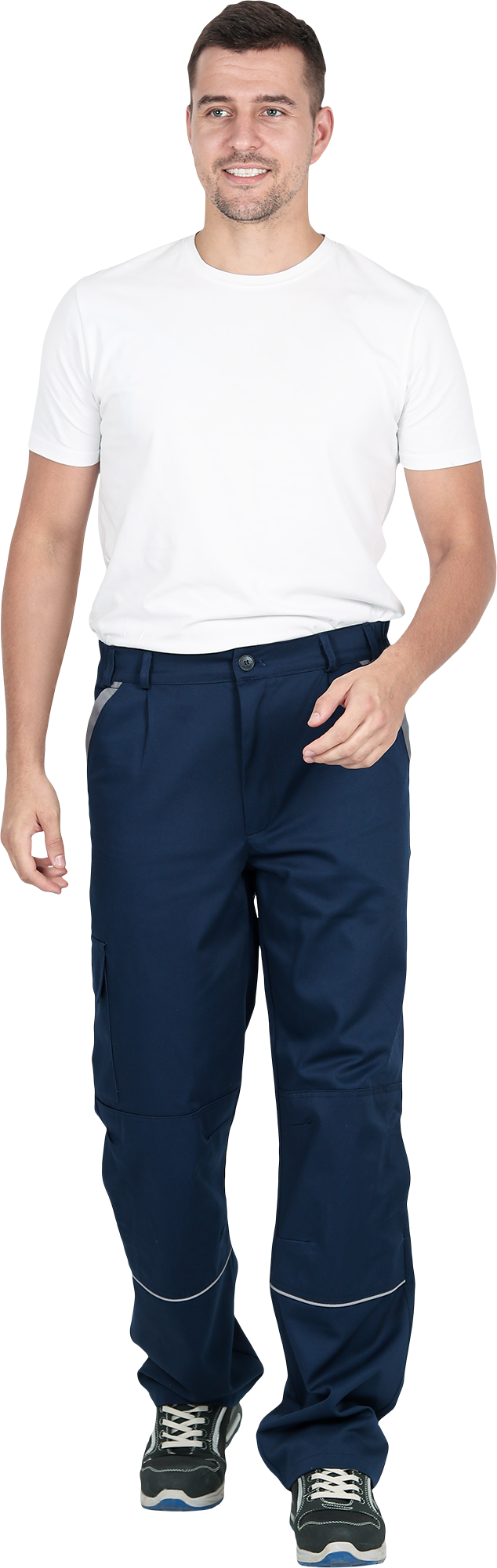 Костюм КОНФОРМ летний, т/синий-серый (Куртка+брюки) Импорт Кос 588.1