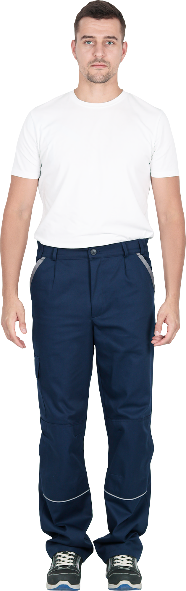 Костюм КОНФОРМ летний, т/синий-серый (Куртка+брюки) Импорт Кос 588.1