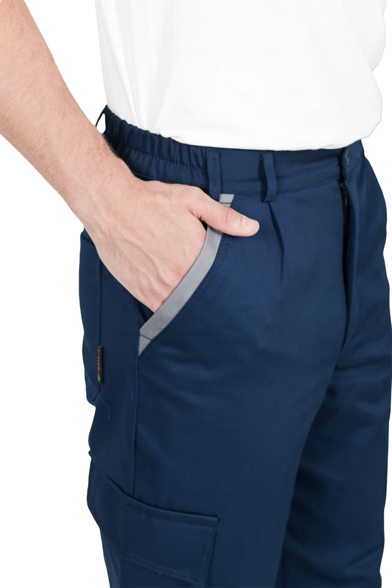 Костюм КОНФОРМ летний, т/синий-серый (Куртка+брюки) Импорт Кос 588.1