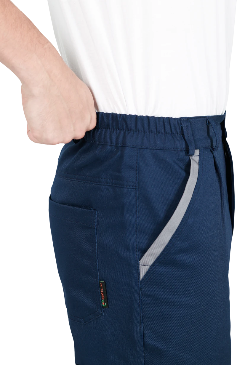 Костюм КОНФОРМ летний, т/синий-серый (Куртка+брюки) Импорт Кос 588.1