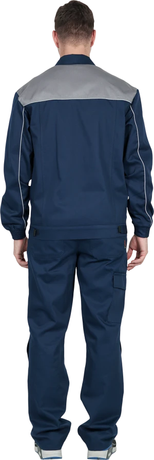 Костюм КОНФОРМ летний, т/синий-серый (Куртка+брюки) Импорт Кос 588.1