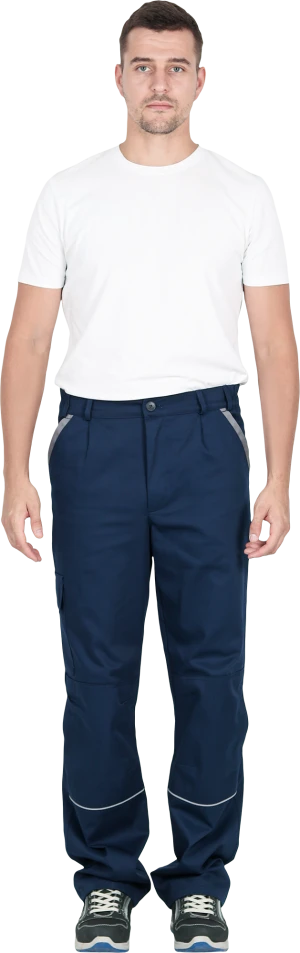 Костюм КОНФОРМ летний, т/синий-серый (Куртка+брюки) Импорт Кос 588.1