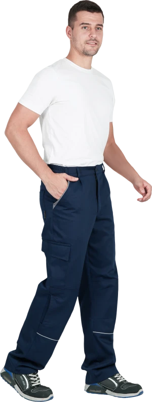 Костюм КОНФОРМ летний, т/синий-серый (Куртка+брюки) Импорт Кос 588.1