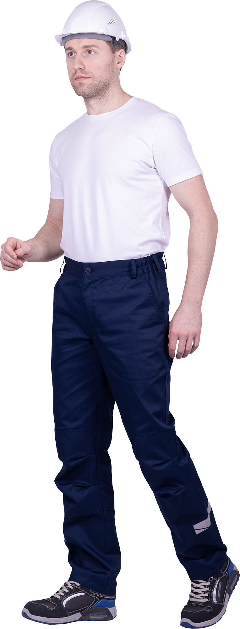 Брюки мужские СТРОНГ от механических воздействий и ОПЗ, цвет темно-синий Брю 1607