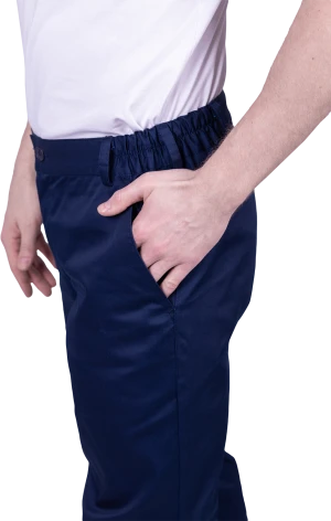 Брюки мужские СТРОНГ от механических воздействий и ОПЗ, цвет темно-синий Брю 1607