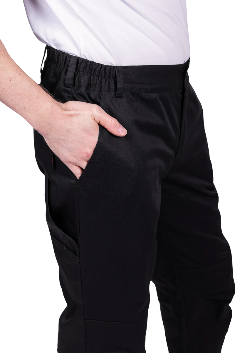 Брюки мужские СТРОНГ от механических воздействий и ОПЗ, цвет черный Брю 1608