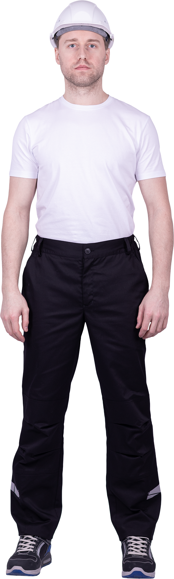 Брюки мужские СТРОНГ от механических воздействий и ОПЗ, цвет черный Брю 1608